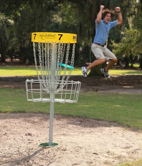 Discgolf foto Foto discgolf basket