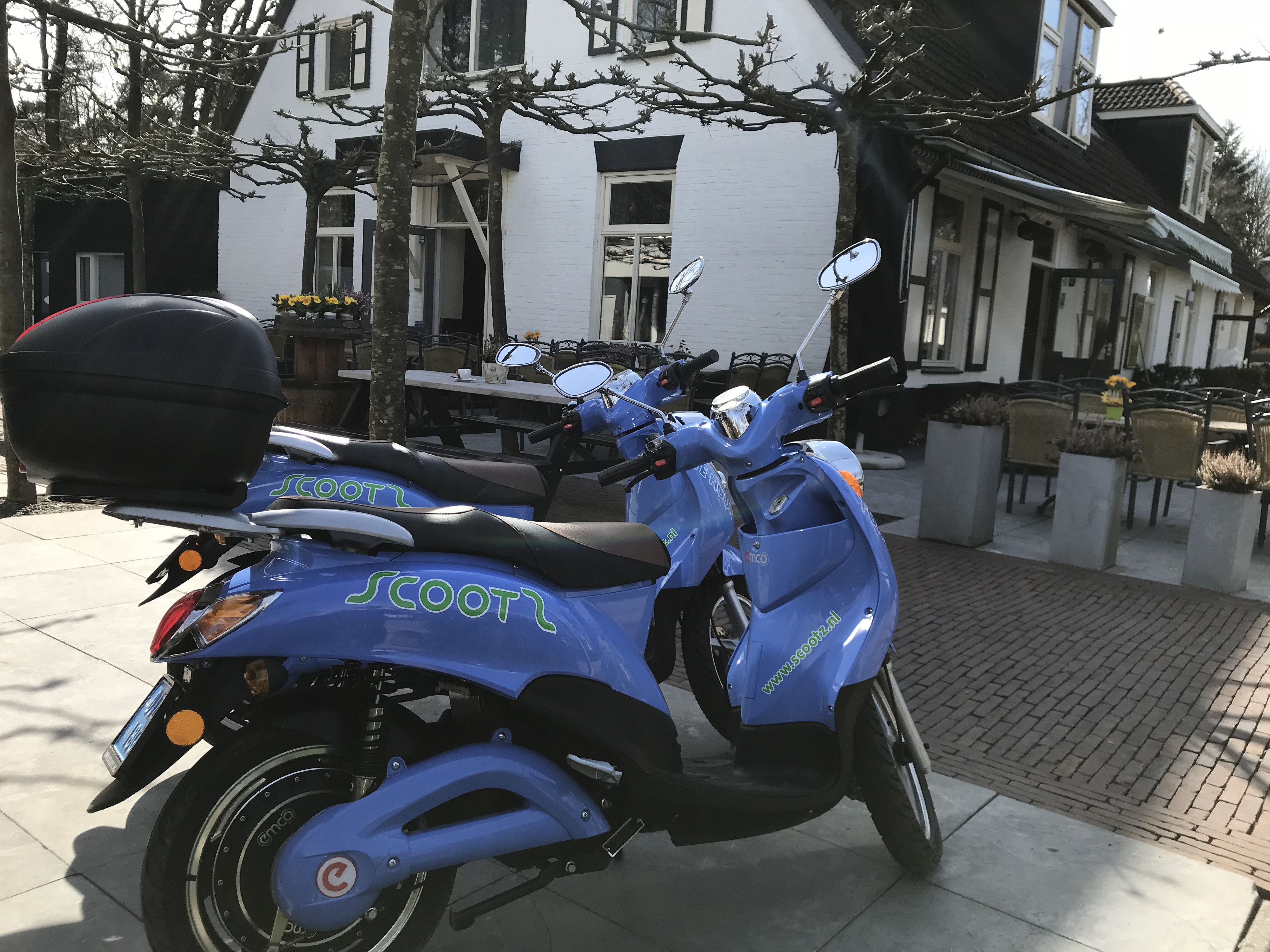 Scooter huren bij Restaurant Boshuis Scooter huren bij Restaurant Boshuis