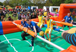 Levend tafelvoetbal - Restaurant Boshuis